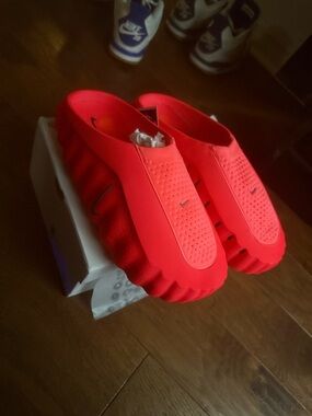 Nike Mind 001 Solar Red Slide Size 12 (DS)
